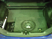   Pioneer TS-SW1241D  Mercedes 230 CLK Coupe